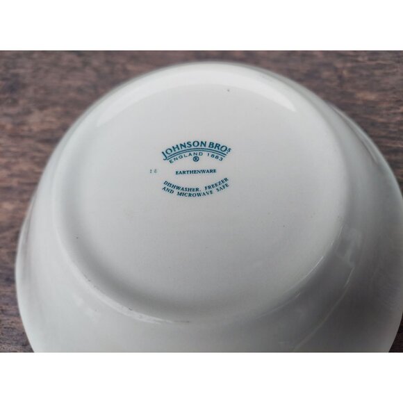 Johnson Bros Summer Chintz All Over Design Square Bowl 6" - Picture 4 of 4